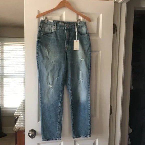 🏷NWT:  GOOD AMERICAN - Good Classic Stretch Jeans Women's Size 6/28 (#8) - Picture 3 of 7